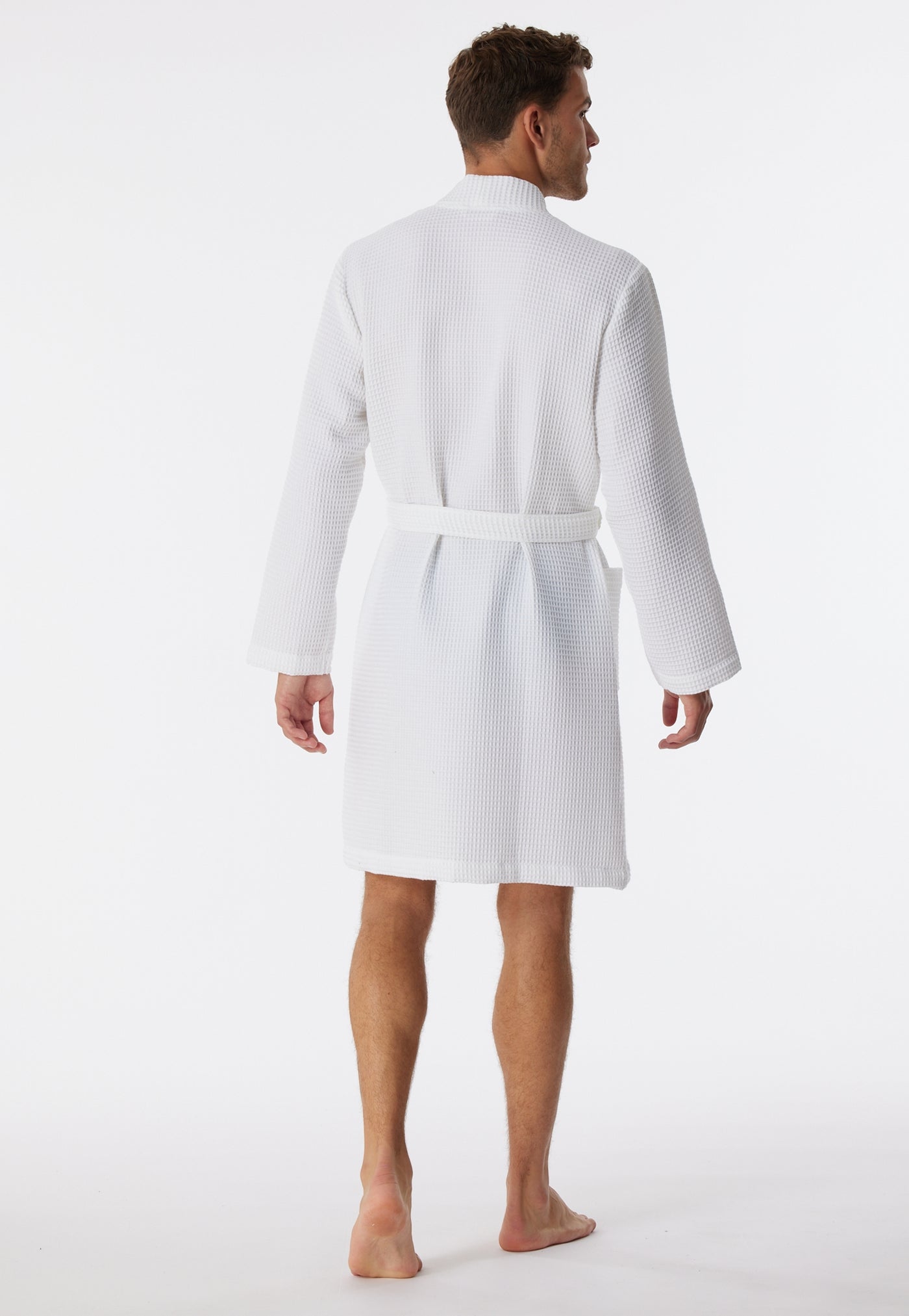 Schiesser - Essentials - Waffle Pique Bathrobe