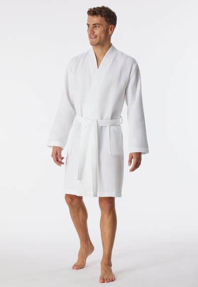 Schiesser - Essentials - Waffle Pique Bathrobe