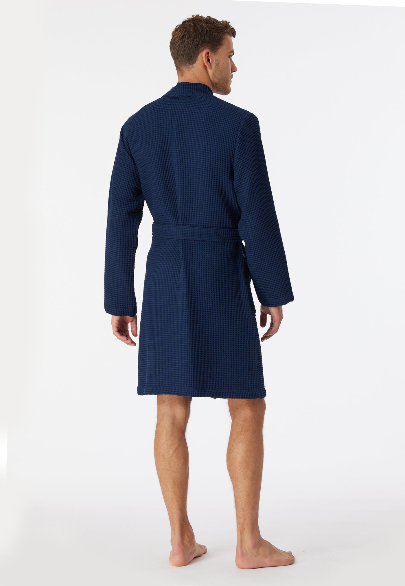 Schiesser - Essentials - Waffle Pique Bathrobe