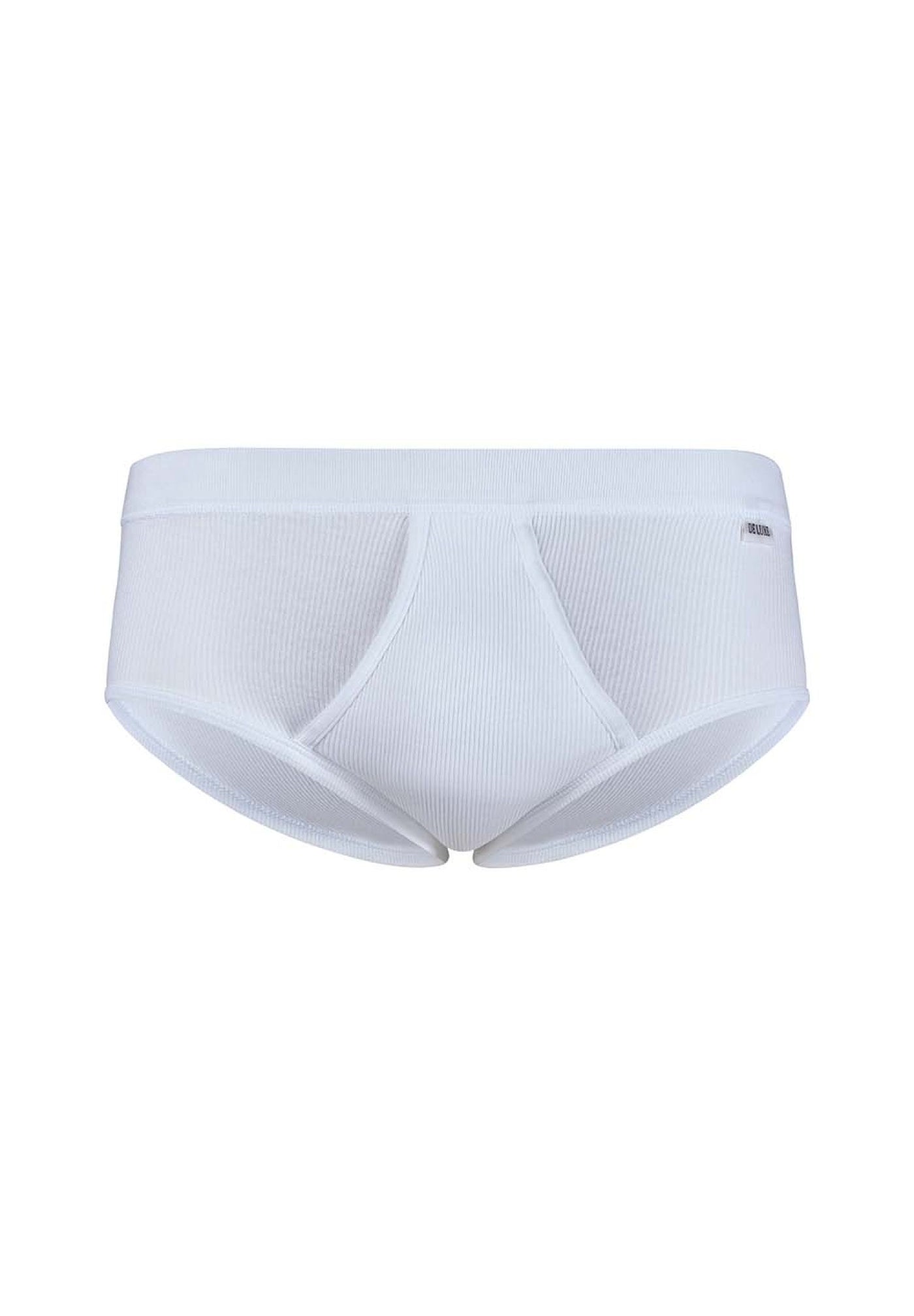 HUBER hautnah - Cotton Double Rib - Briefs With Fly