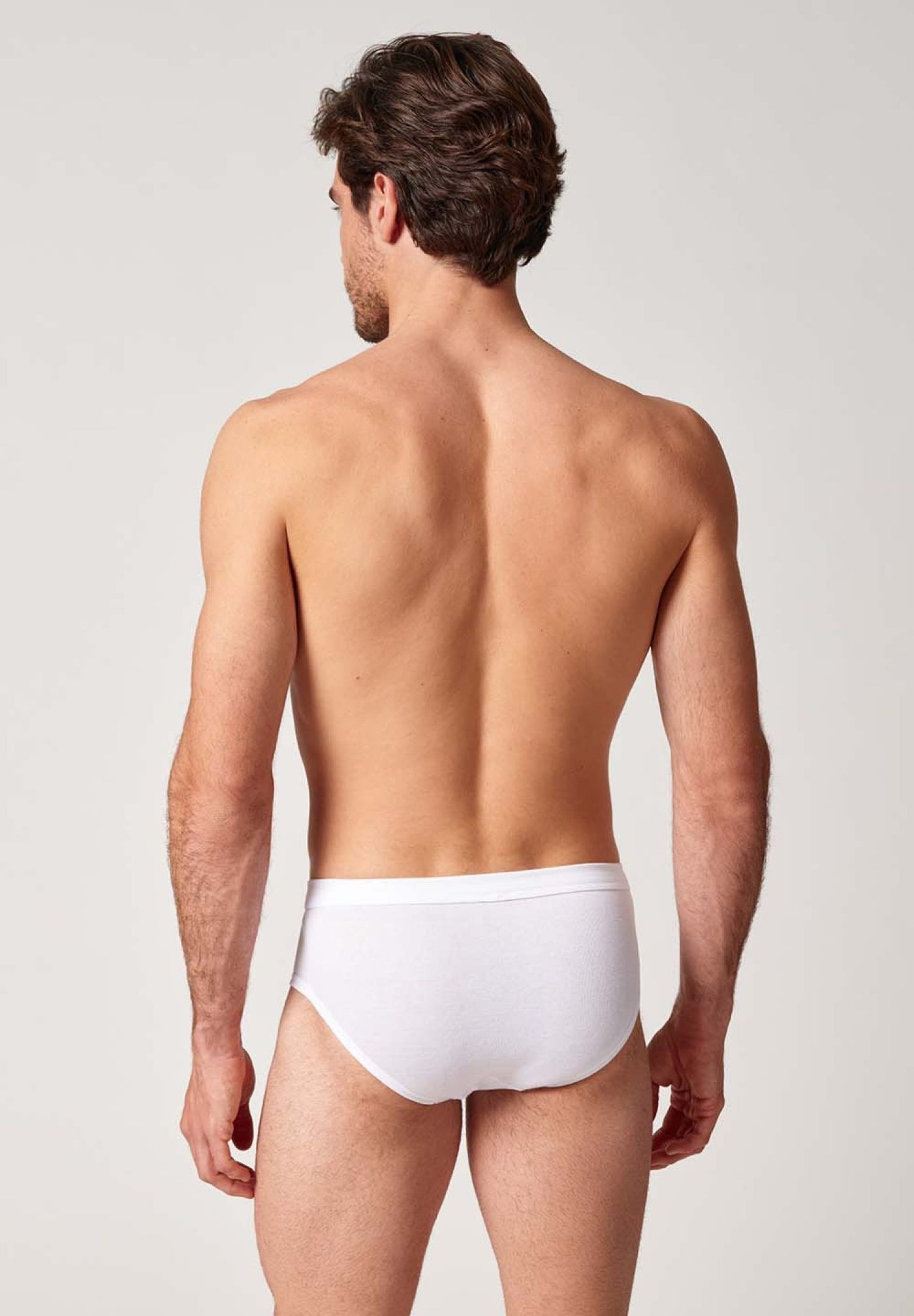 HUBER hautnah - Cotton Fine Rib - Briefs With Fly