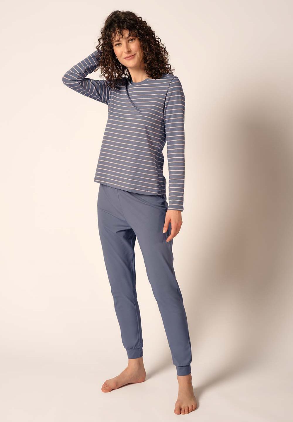 HUBER hautnah - Night Basic Selection - Pajama Long