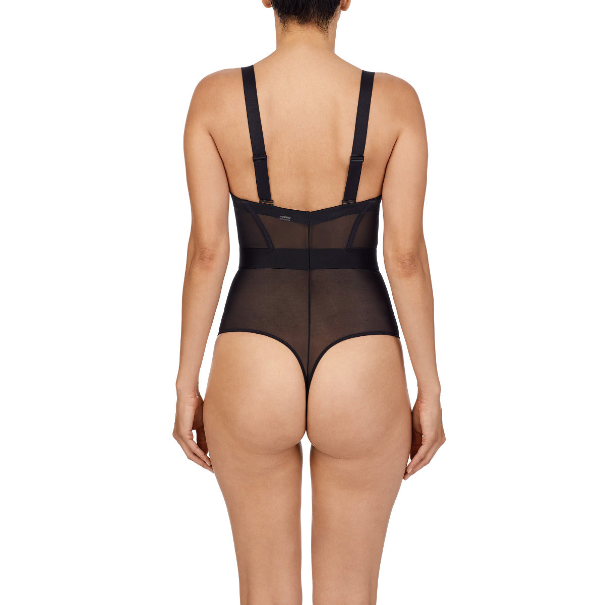 DKNY Intimates SHEERS CUPPED STRAPLESS BODYSUIT - Body - black 